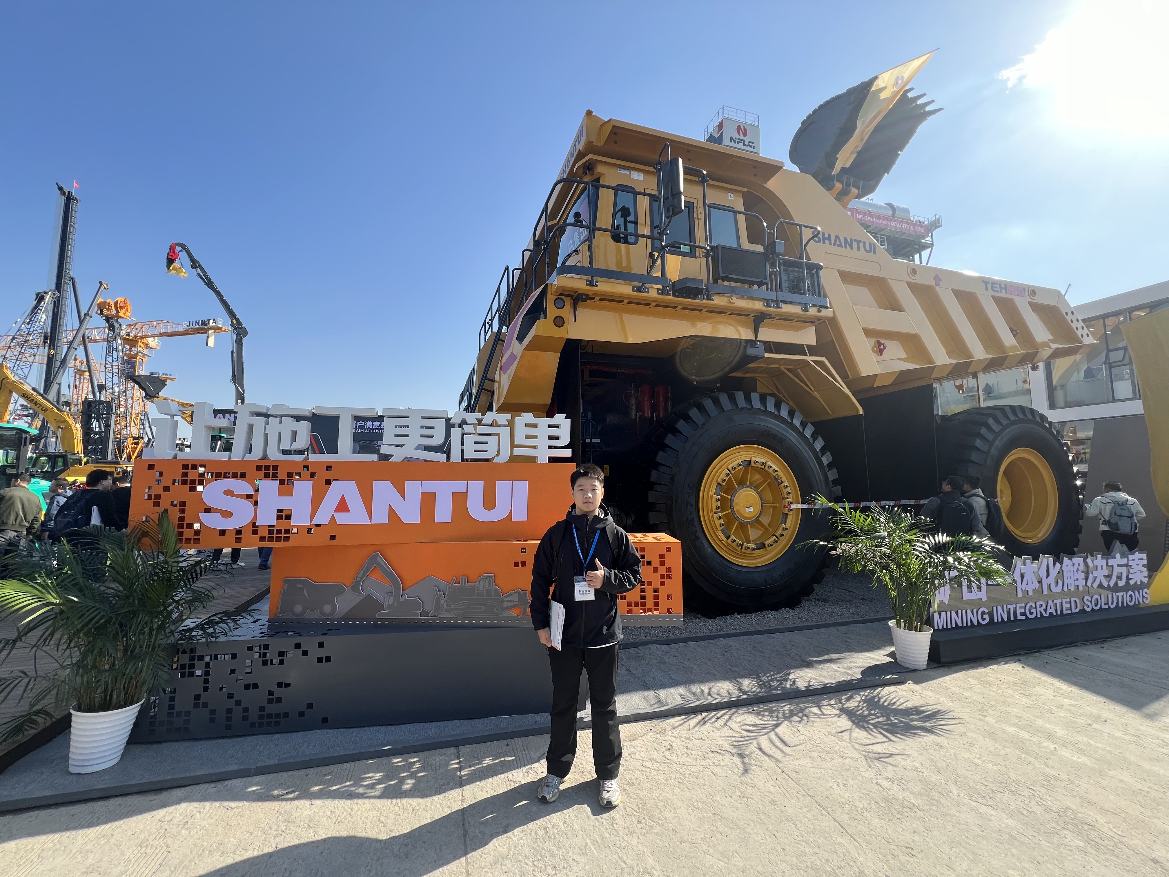 Vi var på Bauma-utstillingen