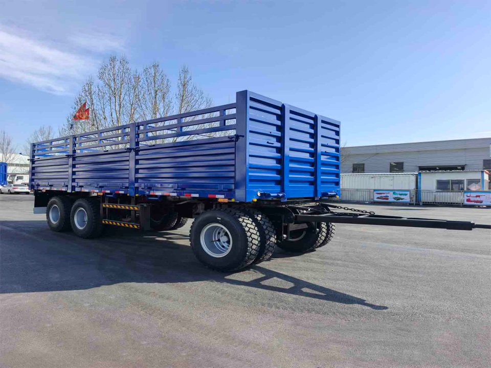 Derun Fence Cargo Drawbar Trailer & Truck vil bli sendt til Etiopia