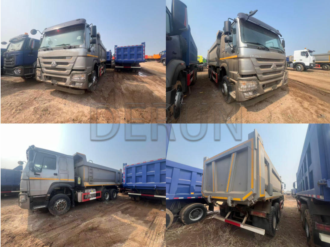 SINOTRUK HOWO 6x4 dumper ble sendt til Algerie