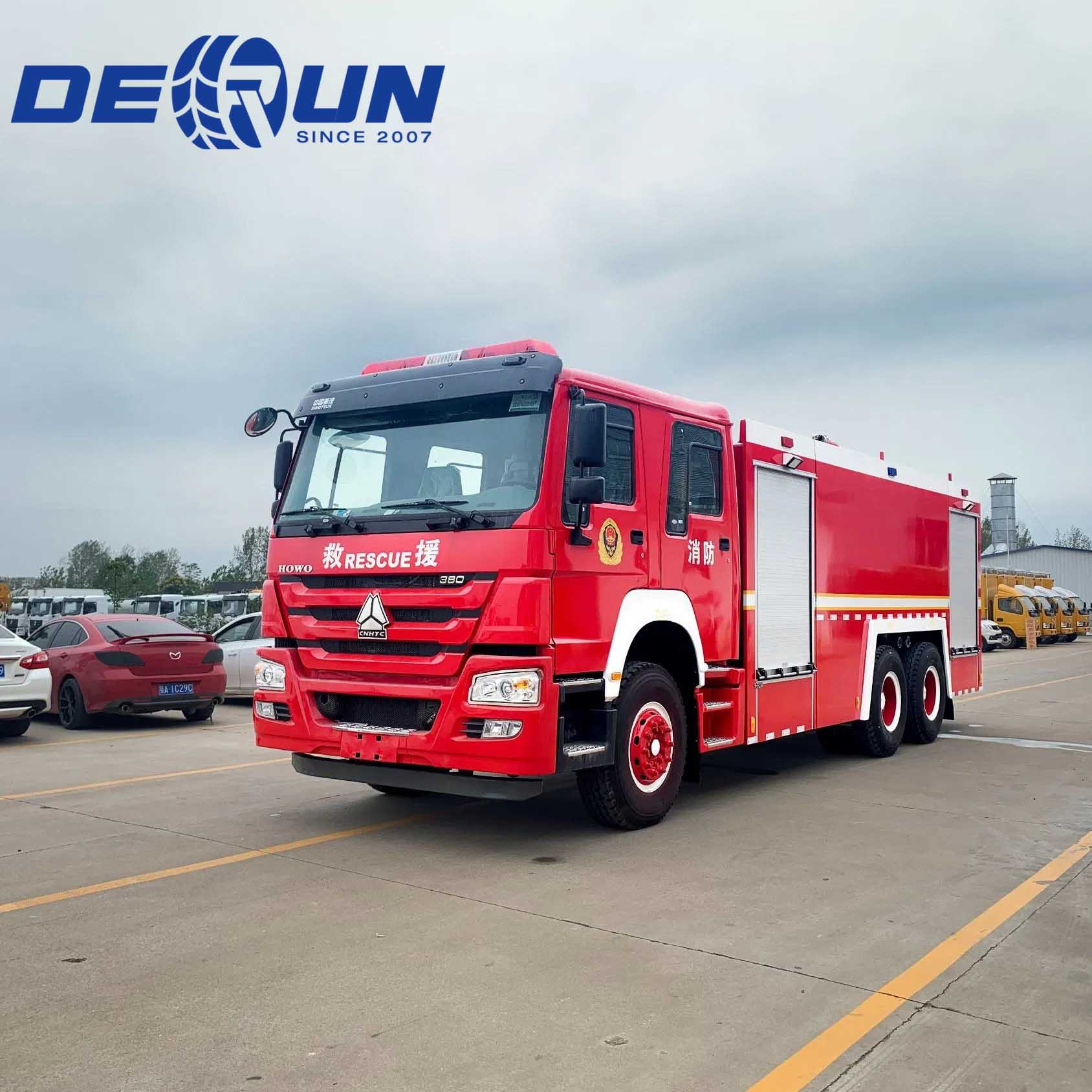 Hvordan velge en tung industribrannbil: Hvorfor Sinotruk HOWO 6x4 skiller seg ut