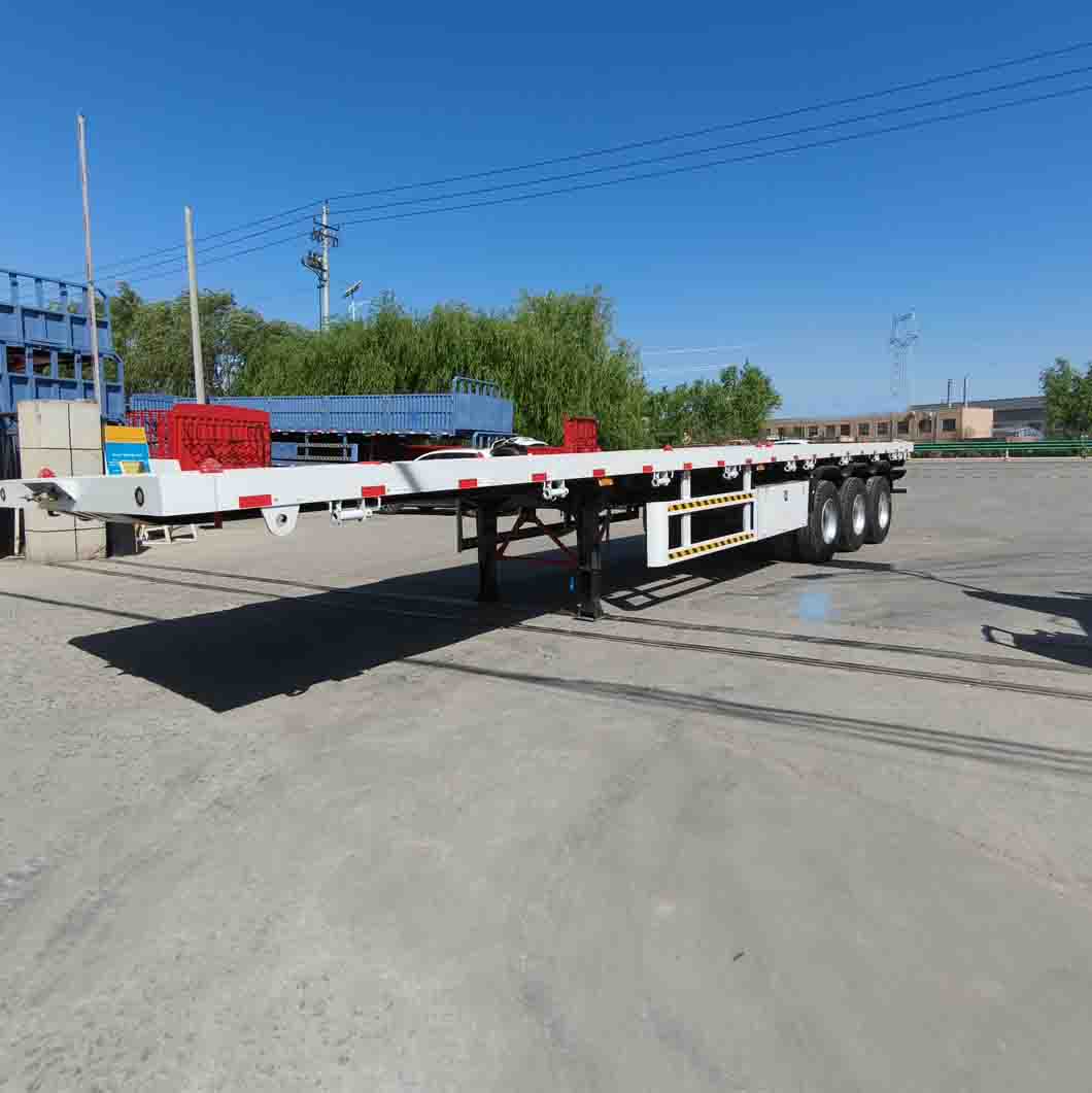 3-akslet semitrailer designet for Tanzania