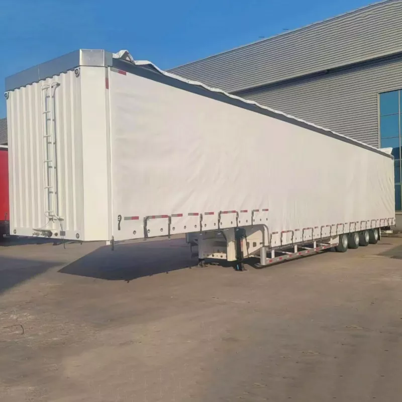 4-akslet gardinside semitrailer