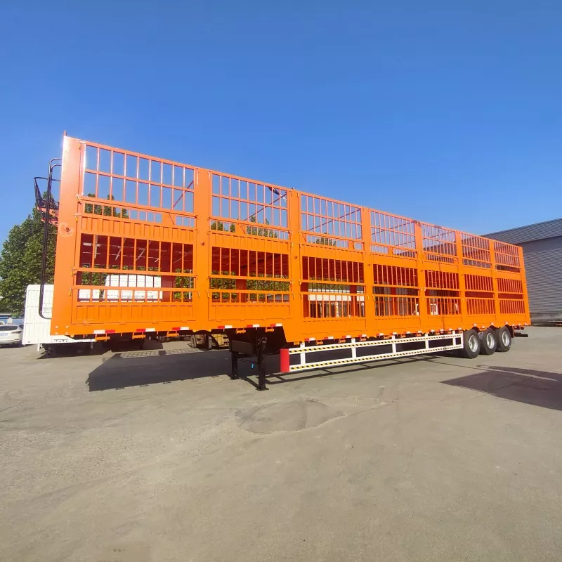 Storfe Husdyrgjerde Semi Trailer