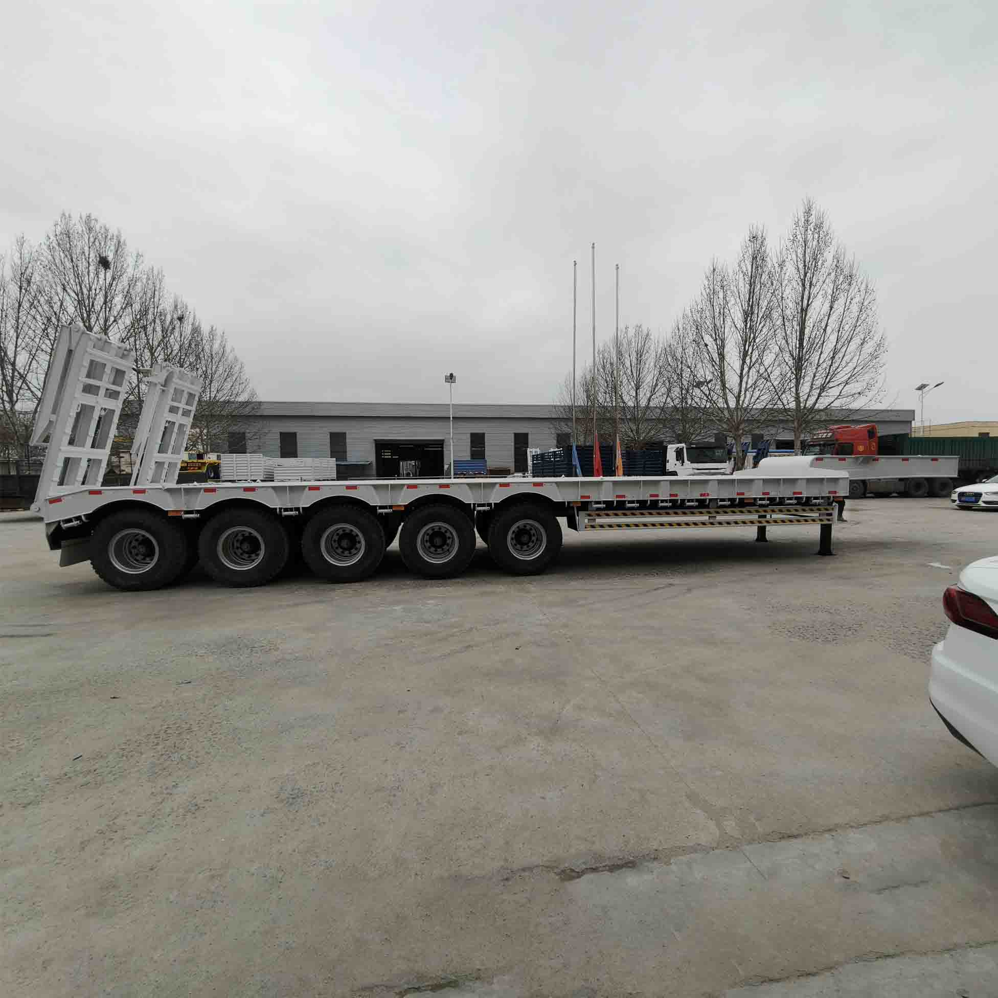 Derun 5 Axle Lowbed Semi Trailer