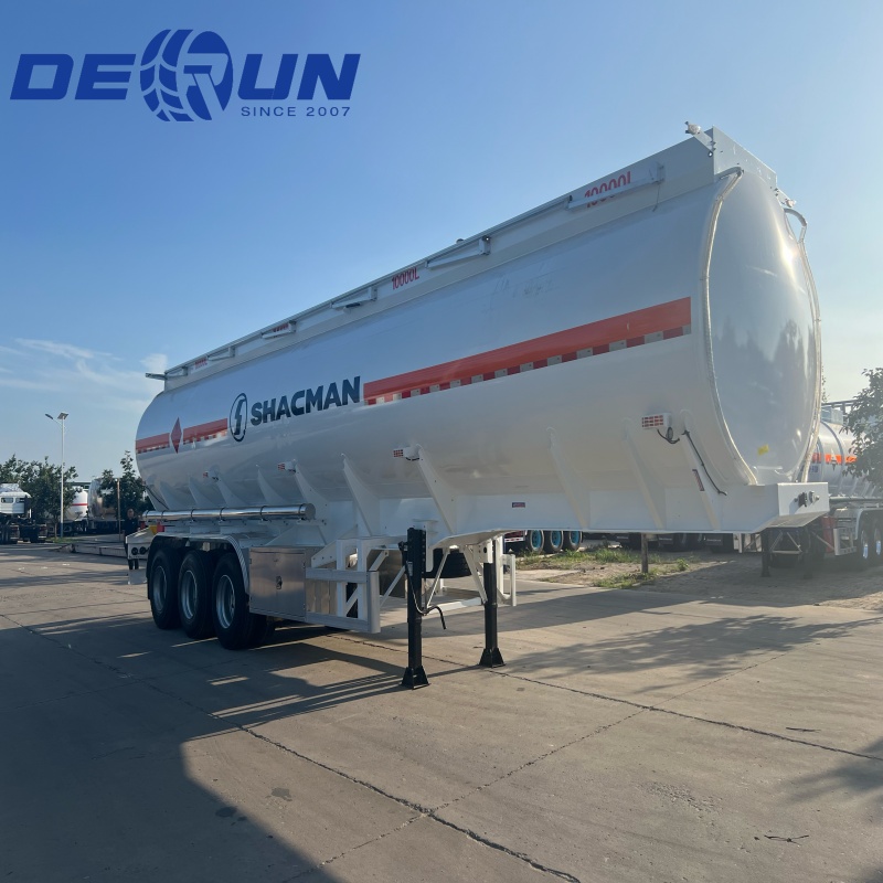 Derun tri-aksel oljetank semitrailer