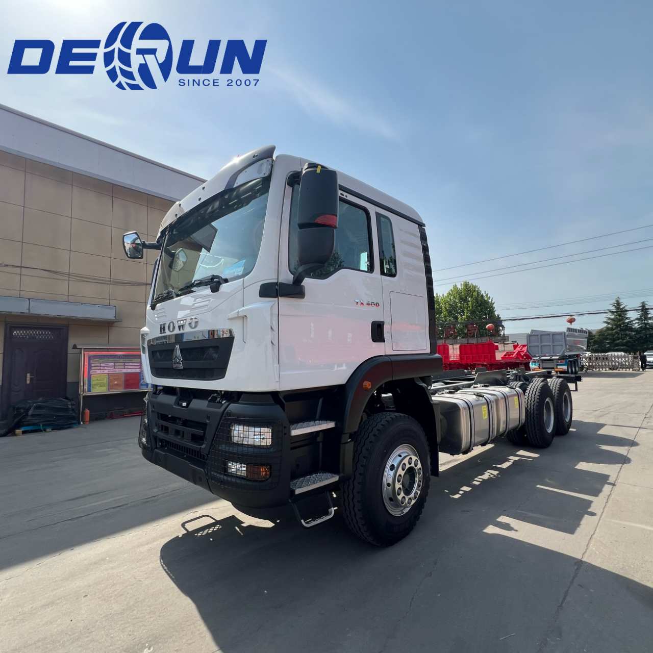 Sinotruk Howo 6x4 TX Cargo Chassis Truck for Etiopia